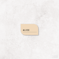 Never Let You Go: Wedding Place Card