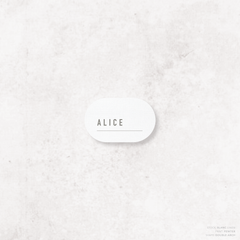 Never Let You Go: Wedding Place Card