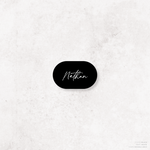 Olivia: Baptism Place Card