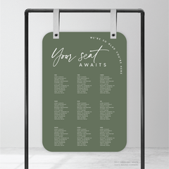 Olivia: Baptism Seating Chart