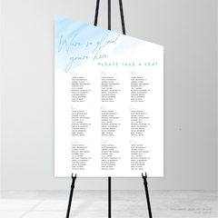 Oscar: Baptism Seating Chart