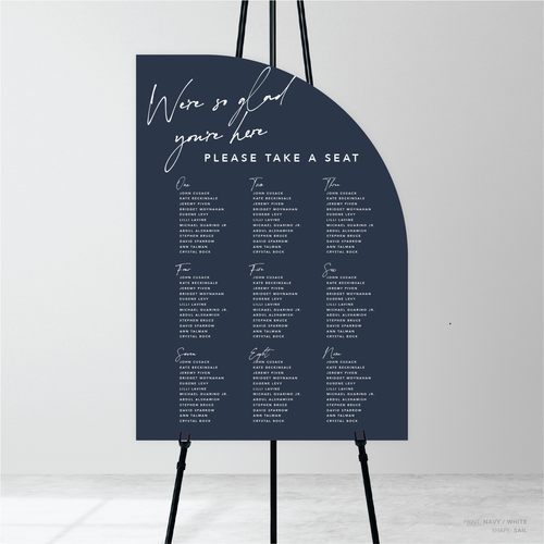 Oscar: Baptism Seating Chart