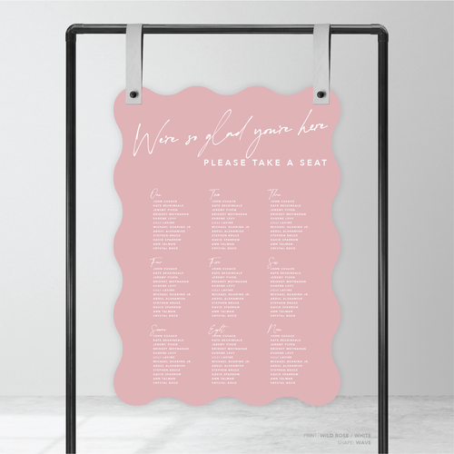 Oscar: Baptism Seating Chart