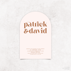 Roses: Wedding Invitation