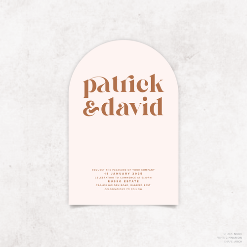 Roses: Wedding Invitation