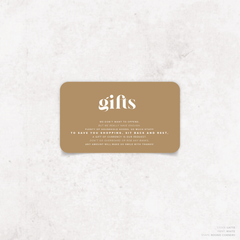 Roses: Wedding Note Card