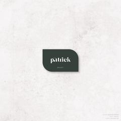 Roses: Wedding Place Card