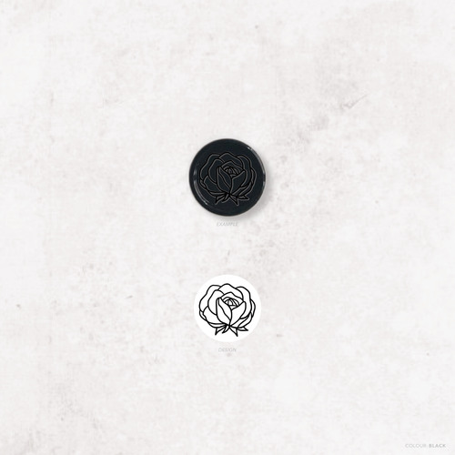 Roses: Wedding Wax Seal