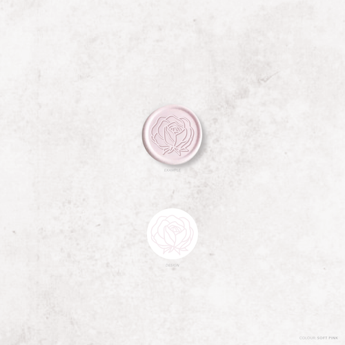 Roses: Wedding Wax Seal