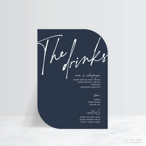 Seabrook: Wedding Bar Sign