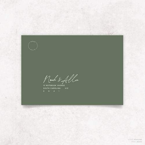 Seabrook: Envelope Print Front