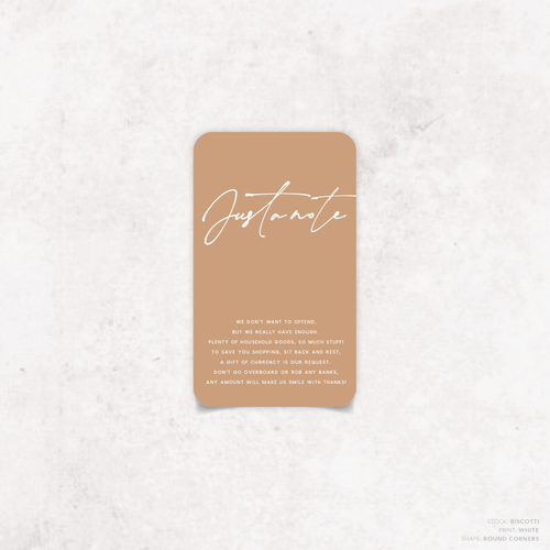 Seabrook: Wedding Note Card