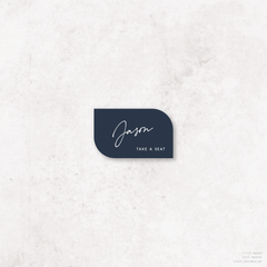 Seabrook: Wedding Place Card