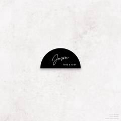 Seabrook: Wedding Place Card