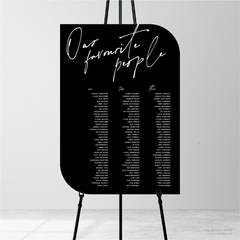 Seabrook: Wedding Seating Chart