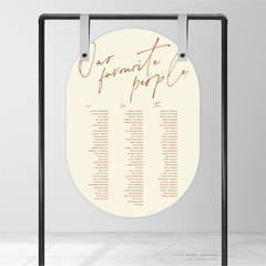 Seabrook: Wedding Seating Chart