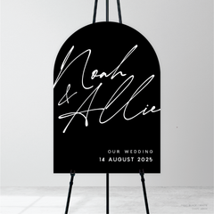 Seabrook: Wedding Welcome Sign