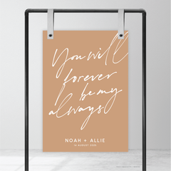 Seabrook: Wedding Welcome Sign