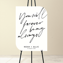 Seabrook: Wedding Welcome Sign