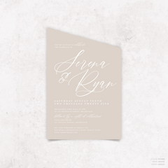 Serena: Wedding Invitation