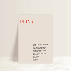 Serendipity: Wedding Bar Sign