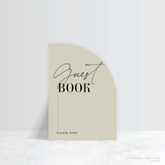 Serendipity: Wedding Info Sign