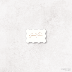 Serendipity: Wedding Place Card