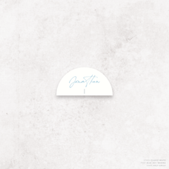 Serendipity: Wedding Place Card