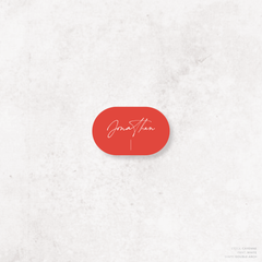 Serendipity: Wedding Place Card