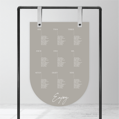 Serendipity: Wedding Seating Chart