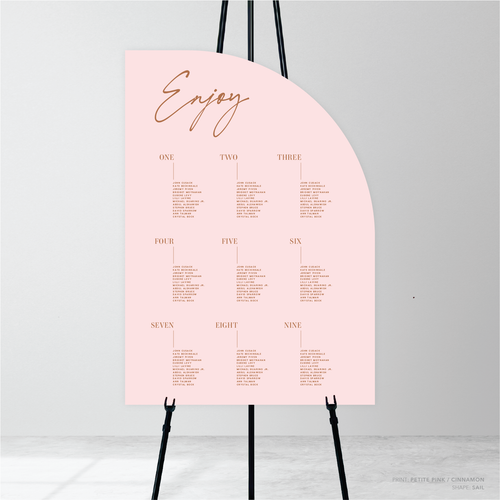 Serendipity: Wedding Seating Chart