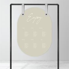 Serendipity: Wedding Seating Chart