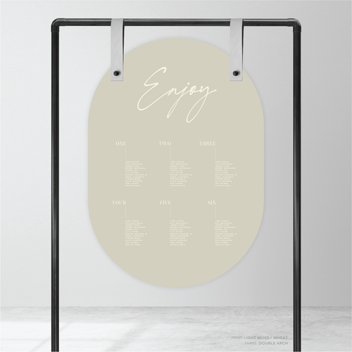 Serendipity: Wedding Seating Chart