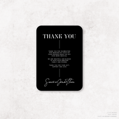 Serendipity: Wedding Thank You Card