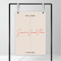 Serendipity: Wedding Welcome Sign