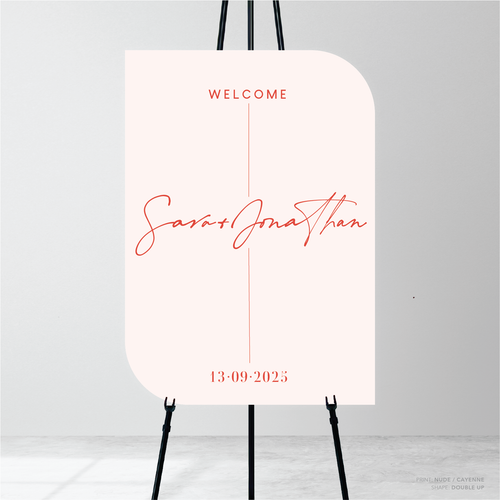 Serendipity: Wedding Welcome Sign