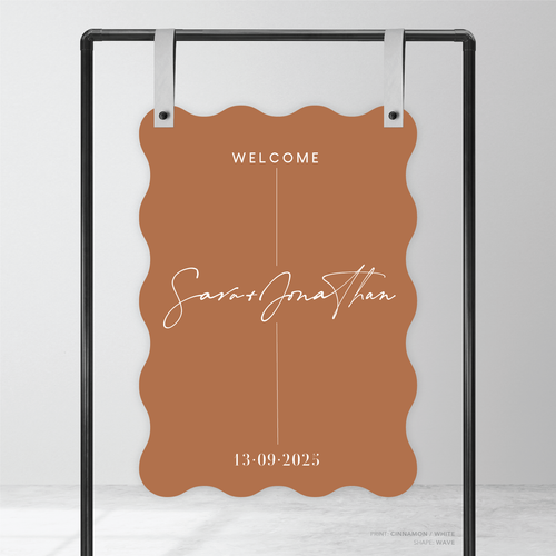 Serendipity: Wedding Welcome Sign