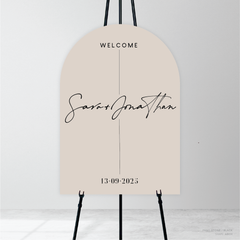 Serendipity: Wedding Welcome Sign