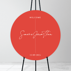 Serendipity: Wedding Welcome Sign