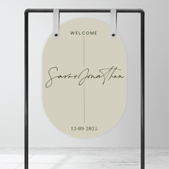 Serendipity: Wedding Welcome Sign