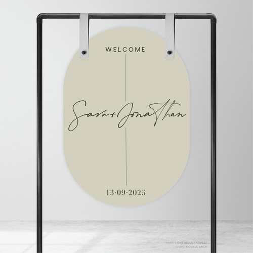 Serendipity: Wedding Welcome Sign