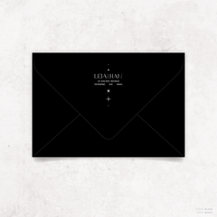 Starry: Envelope Print Back