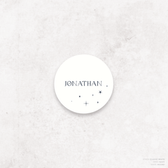 Starry: Wedding Place Card