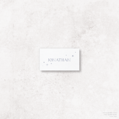 Starry: Wedding Place Card