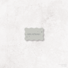 Starry: Wedding Place Card