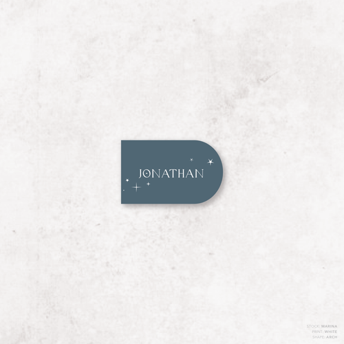 Starry: Wedding Place Card