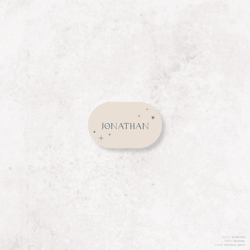 Starry: Wedding Place Card