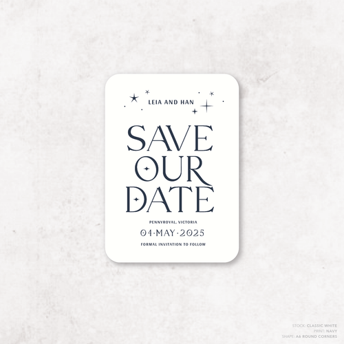 Starry: Wedding Save The Date