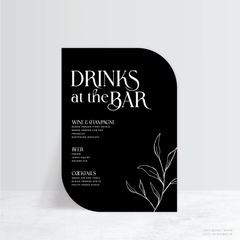 Wolfsbane: Wedding Bar Sign