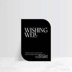 Wolfsbane: Wedding Info Sign